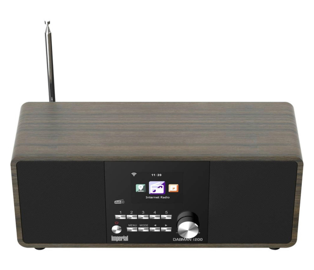 IMPERIAL Imperial DABMAN i200 V2 Multifunctional Stereo Radio DAB+ / - 1535023 - zdjęcie 3